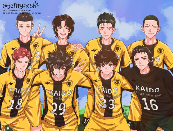 aoashi by @jeillyfxsh on twitter