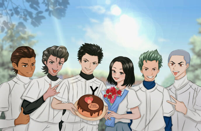 with daiya boys by @yoongskymin on twitter
